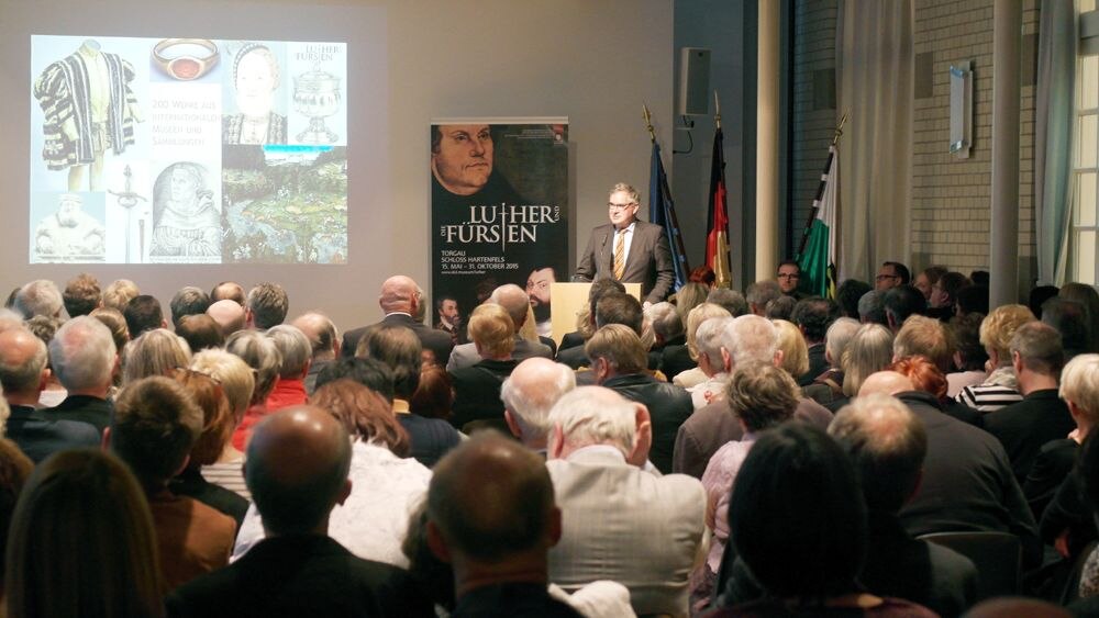 Die Gäste konnten einen Eindruck von der ersten Nationalen Sonderausstellungen zum 500. Reformationsjubiläum gewinnen.