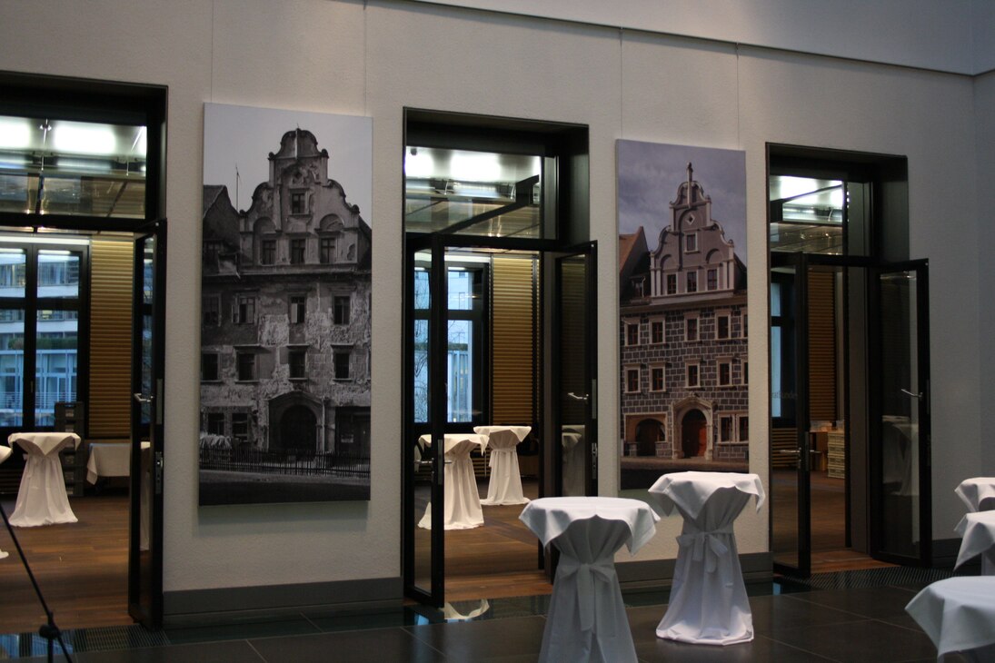 Ausstellung Görlitz im Lichthof des Bundesrates