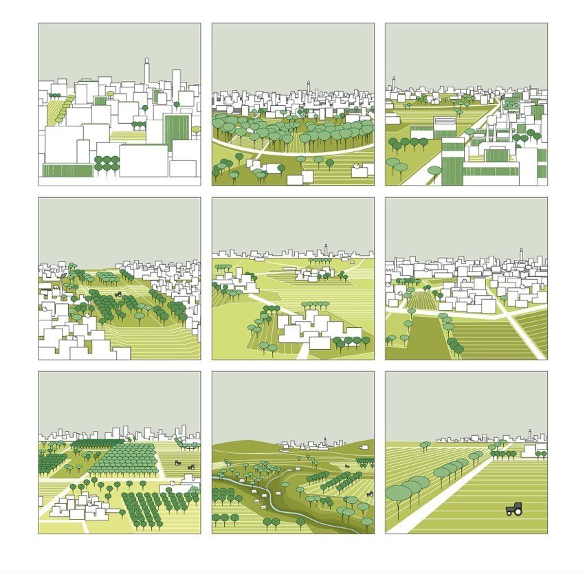 Urban-rurale Morphologien für die Stadtregion Grand Casablanca