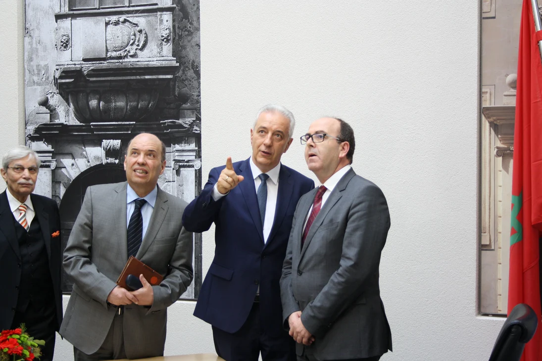 Besuch des Präsidenten der marokkanischen Ratskammer
