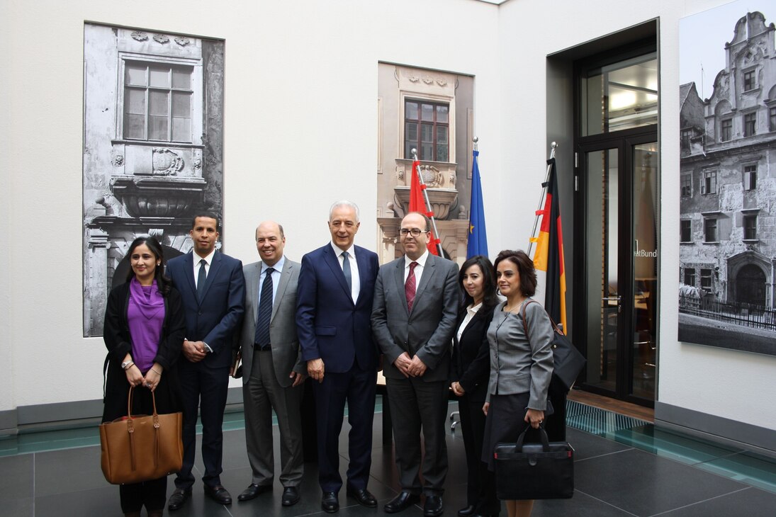 Besuch des Präsidenten der marokkanischen Ratskammer 