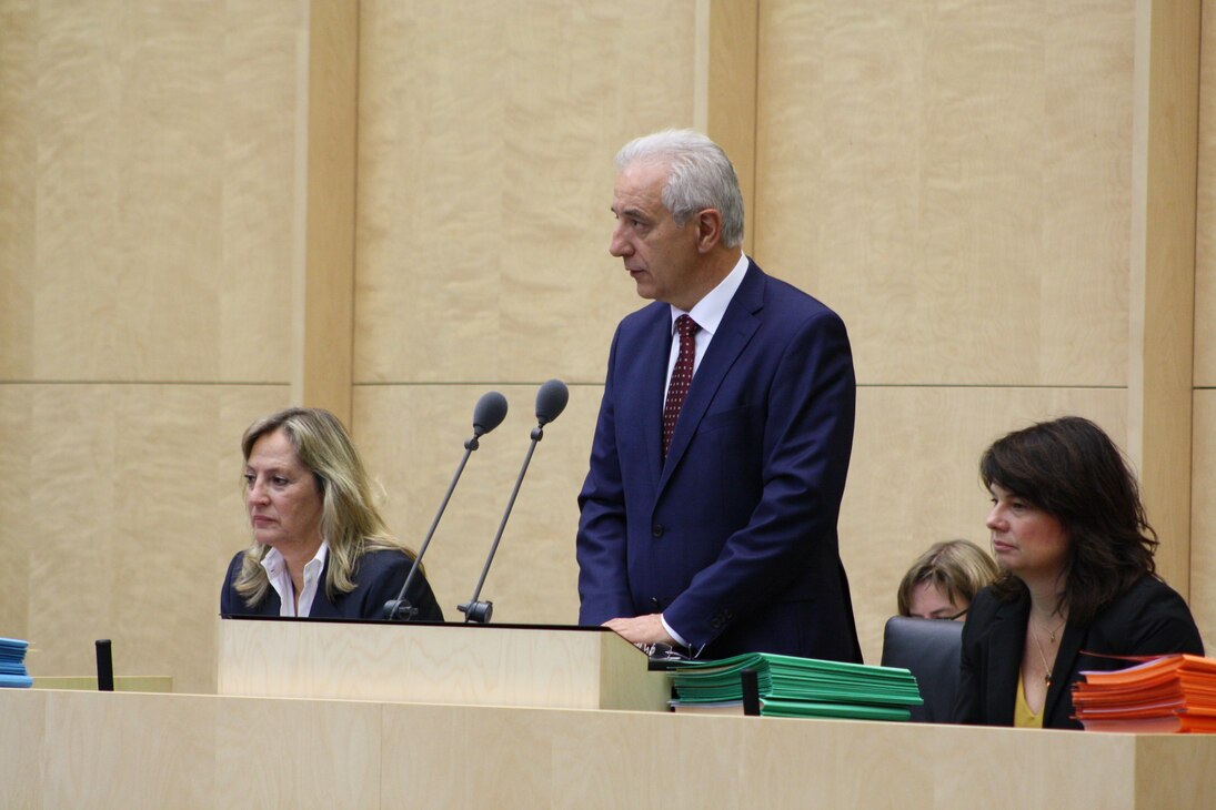 Bundesratspräsident Tillich