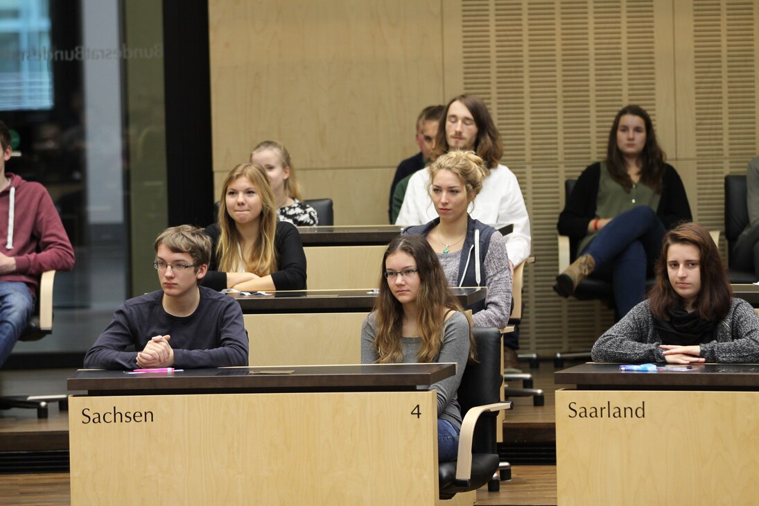 Impressionen von »Jugend im Bundesrat«