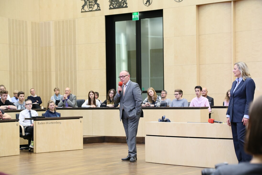 Impressionen von »Jugend im Bundesrat«