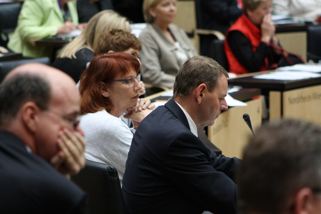 Die sächsische Bundesratsbank