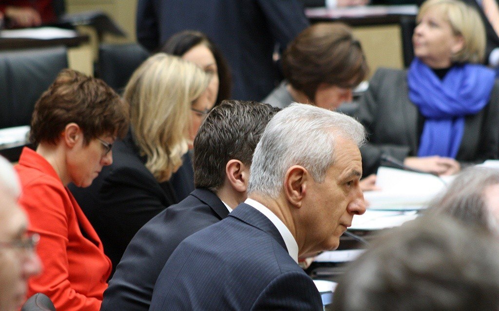 Ministerpräsident Stanislaw Tillich im Bundesratsplenum